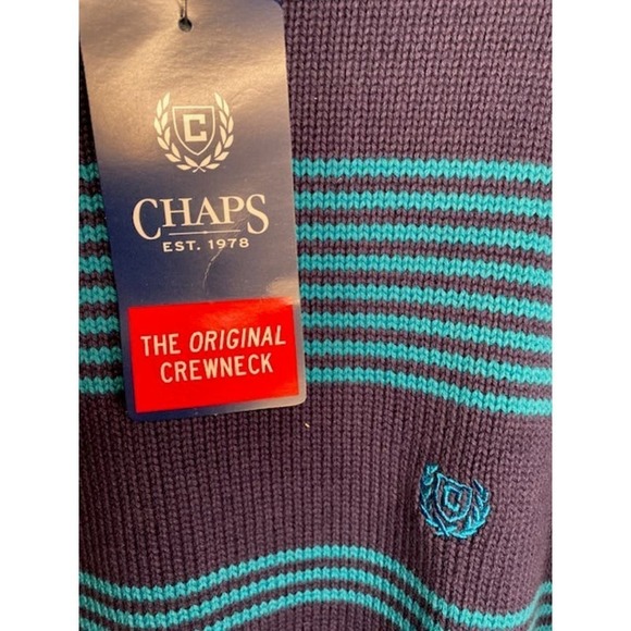 Chaps Men Sweater The Original Crewneck Sz XXL NWTs MSRP $60.00 - Picture 6 of 7